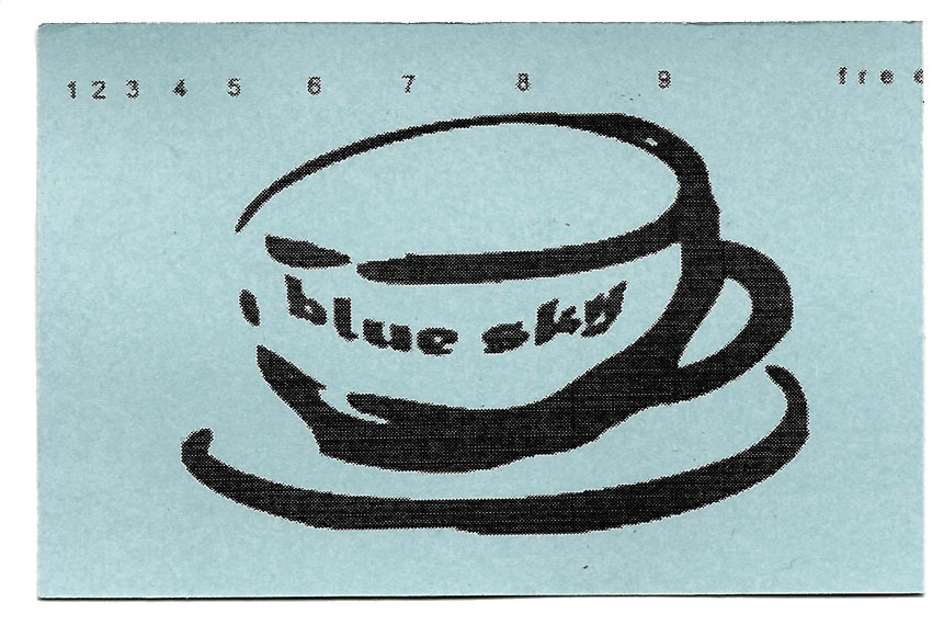 bluesky punchcard