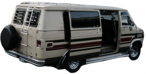 booty dharma's van