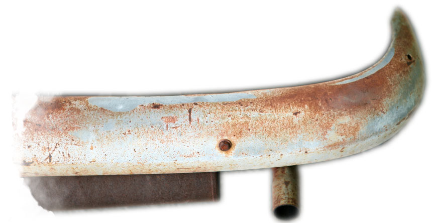 rusty bumper