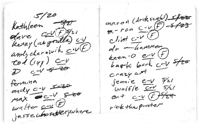 jon davies' notebook